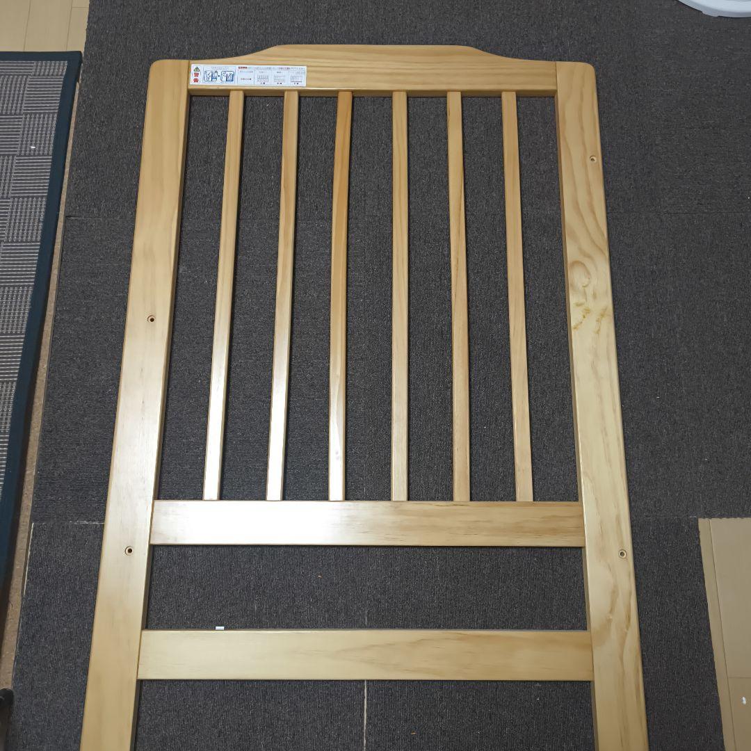 KATOJI　カトージベビーベッド　ハイタイプ　木製