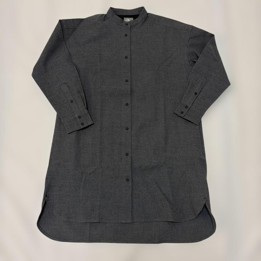 THE NORTH FACE セットアップ　長袖シャツ パンツ グレーとブラック