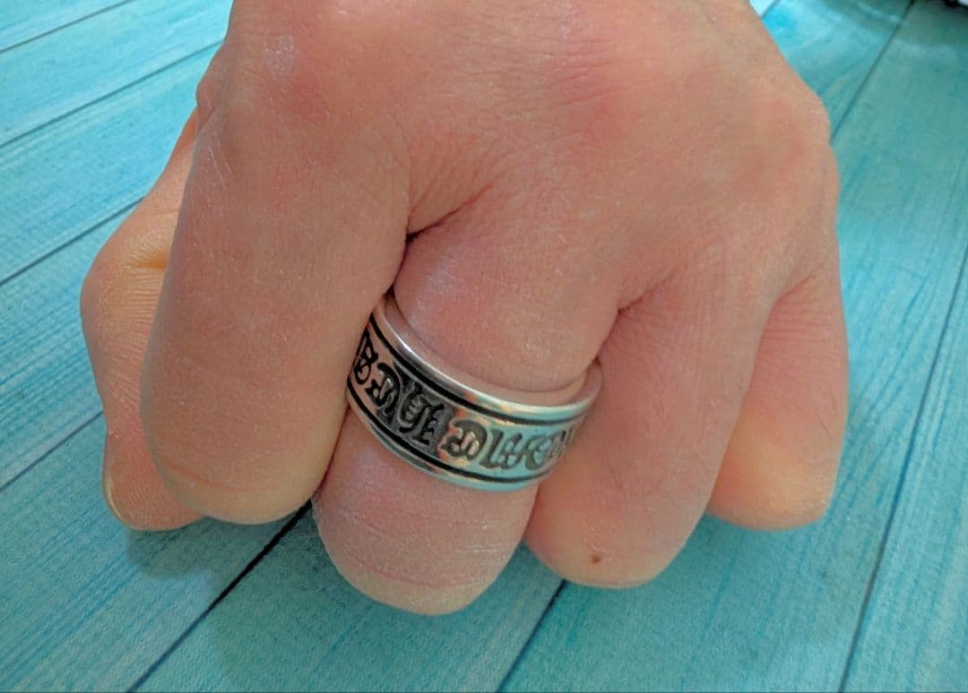 スクロール ラベル リング