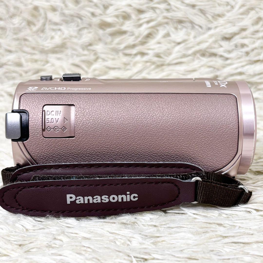 希少【極美品】パナソニック ビデオカメラ HC-V550M-N ピンクゴールド