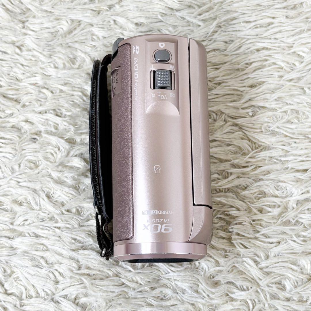 希少【極美品】パナソニック ビデオカメラ HC-V550M-N ピンクゴールド