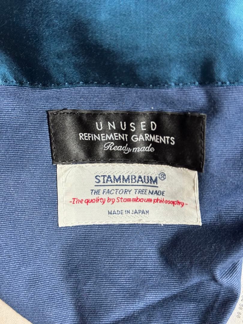 UNUSED STAMMBAUM us1010スカジャン ブルー 4