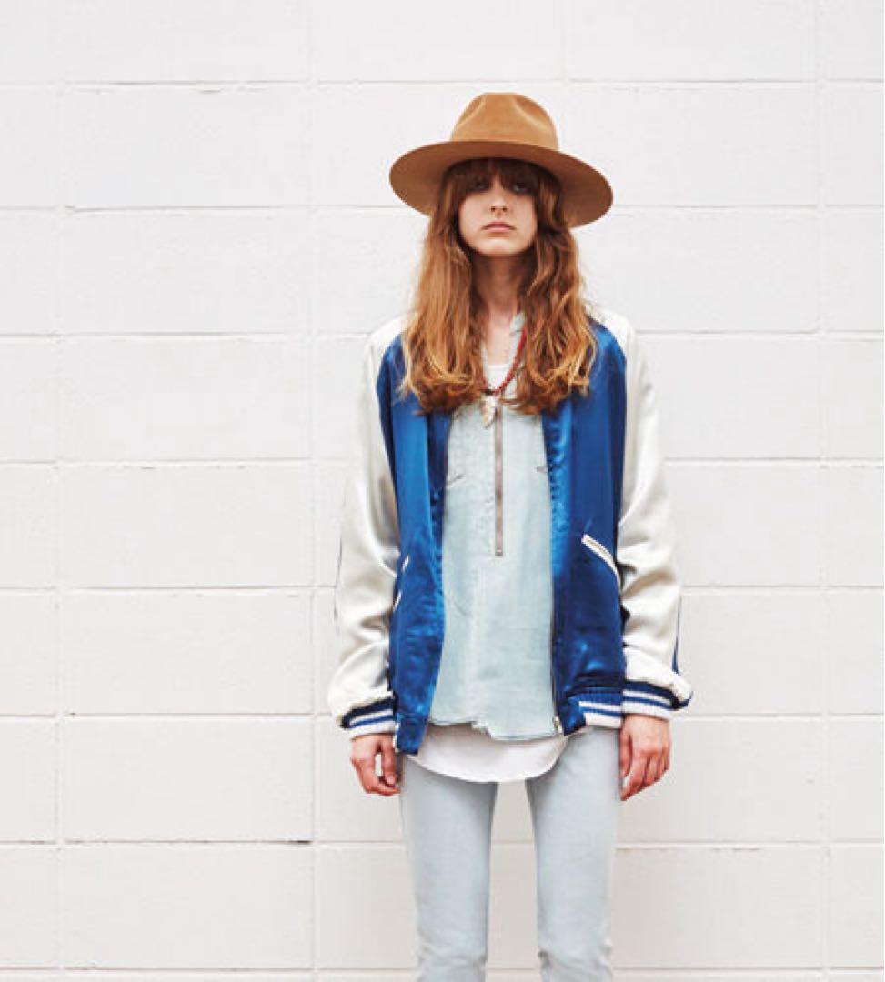 UNUSED STAMMBAUM us1010スカジャン ブルー 4