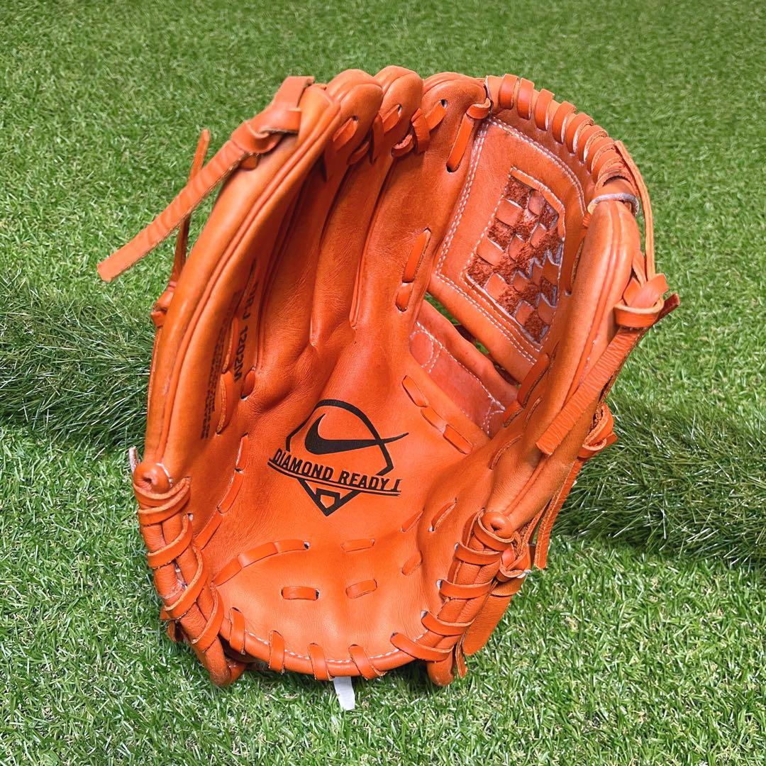 美品 NIKE 軟式 投手用 グローブ DRJ 1202M ピッチャー 左利き