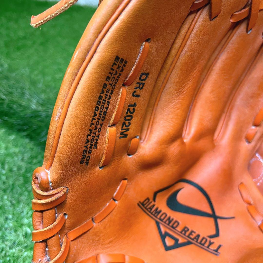 美品 NIKE 軟式 投手用 グローブ DRJ 1202M ピッチャー 左利き