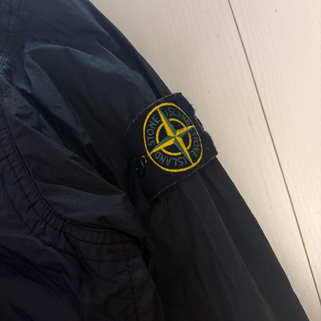 早い者勝ち！Stone  M ナイロンメタルシャツジャケットブラック