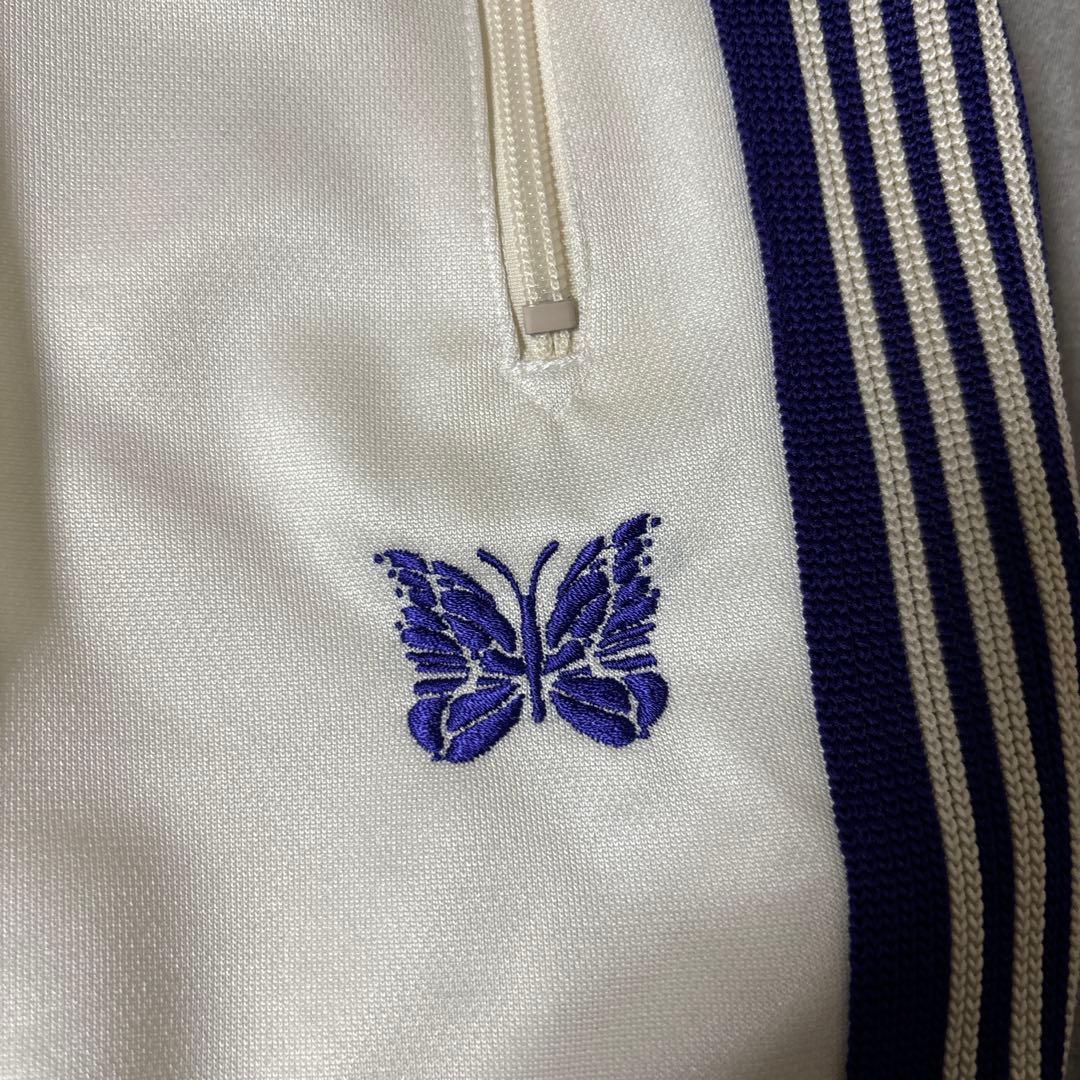 Needles アイスホワイト トラックパンツ M