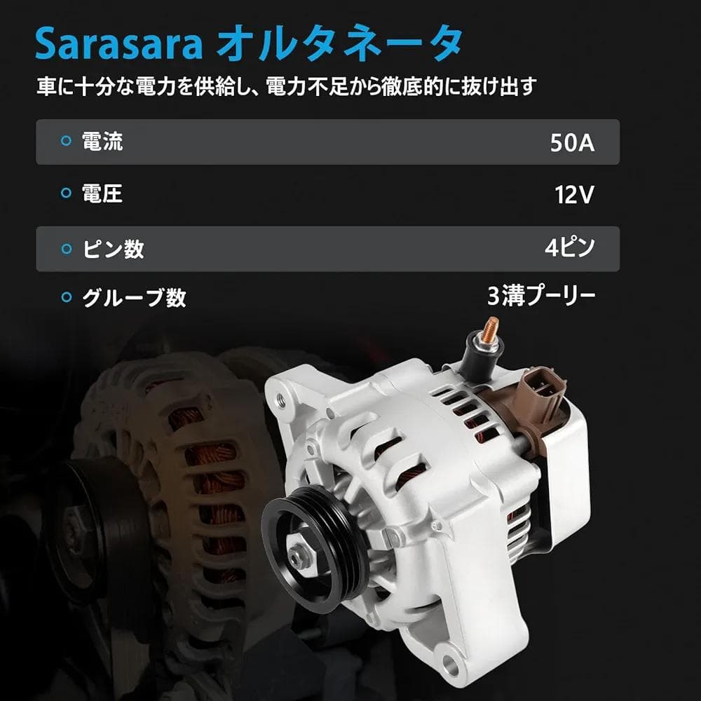 ホンダ用オルタネーター★バモス/Z ゼット/アクティ⭐⑫35