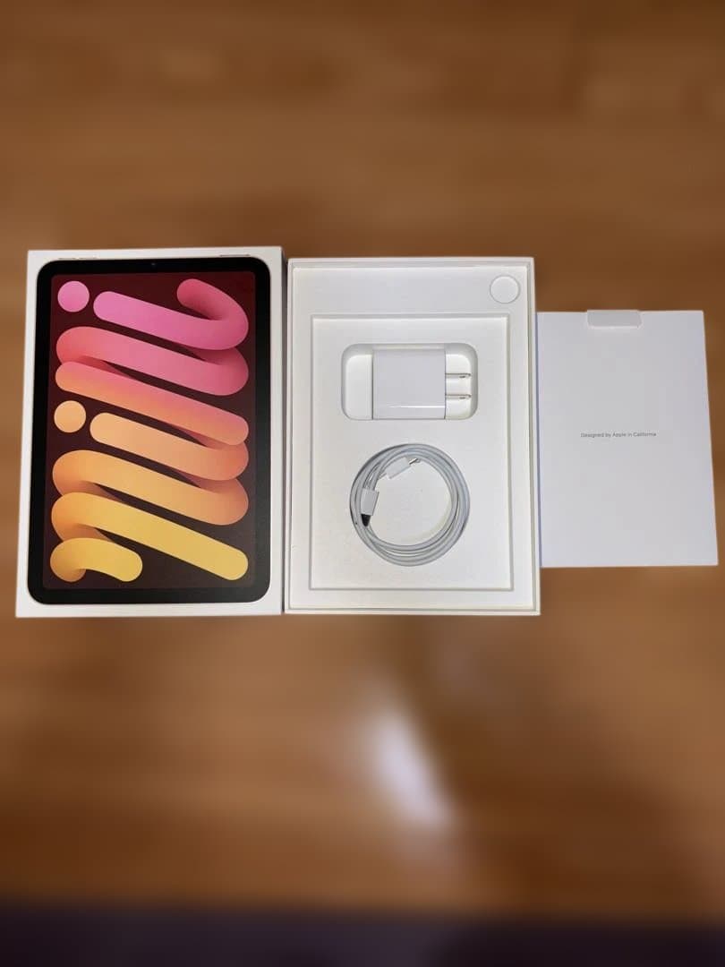 【美品】iPad mini 6th 64GB Cellular ピンク