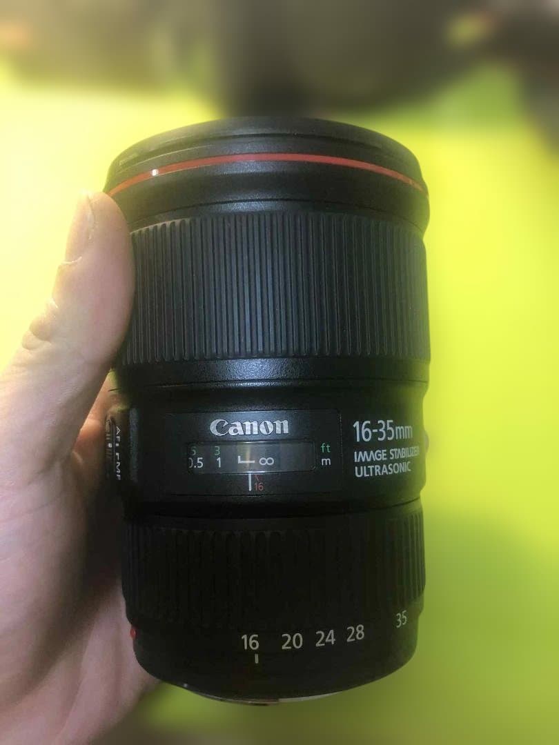 Canon 16-35mmレンズ + PRO1 Digital NDフィルター