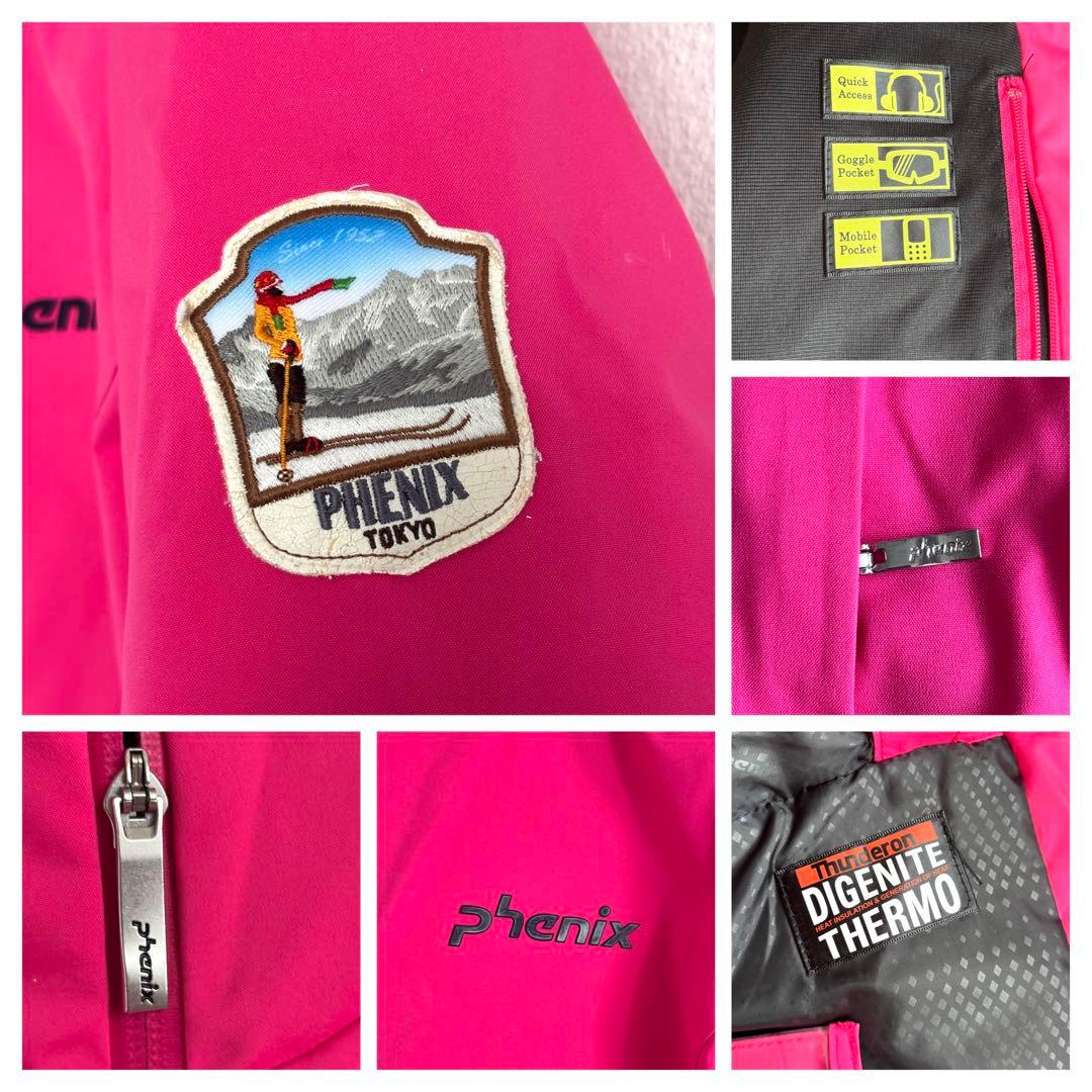 phenix スキージャケットM PS5820T65 レディース ピンク