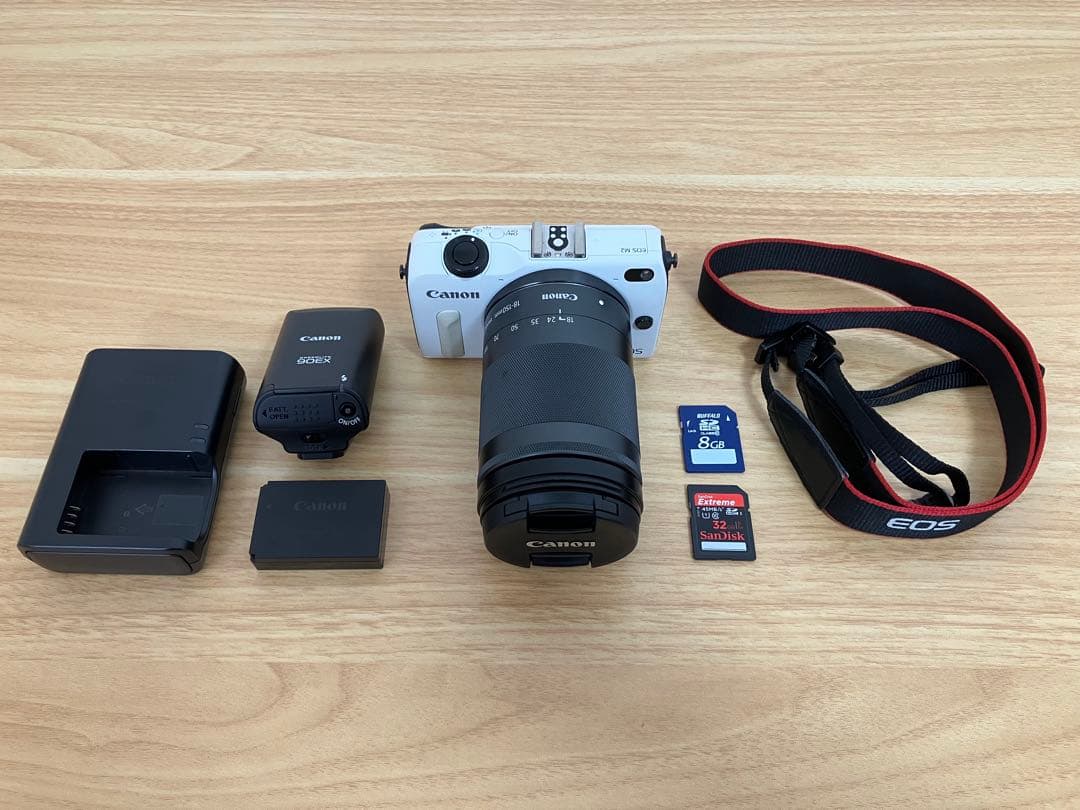 Canon EOS M2 高倍率ズームレンズ他セット