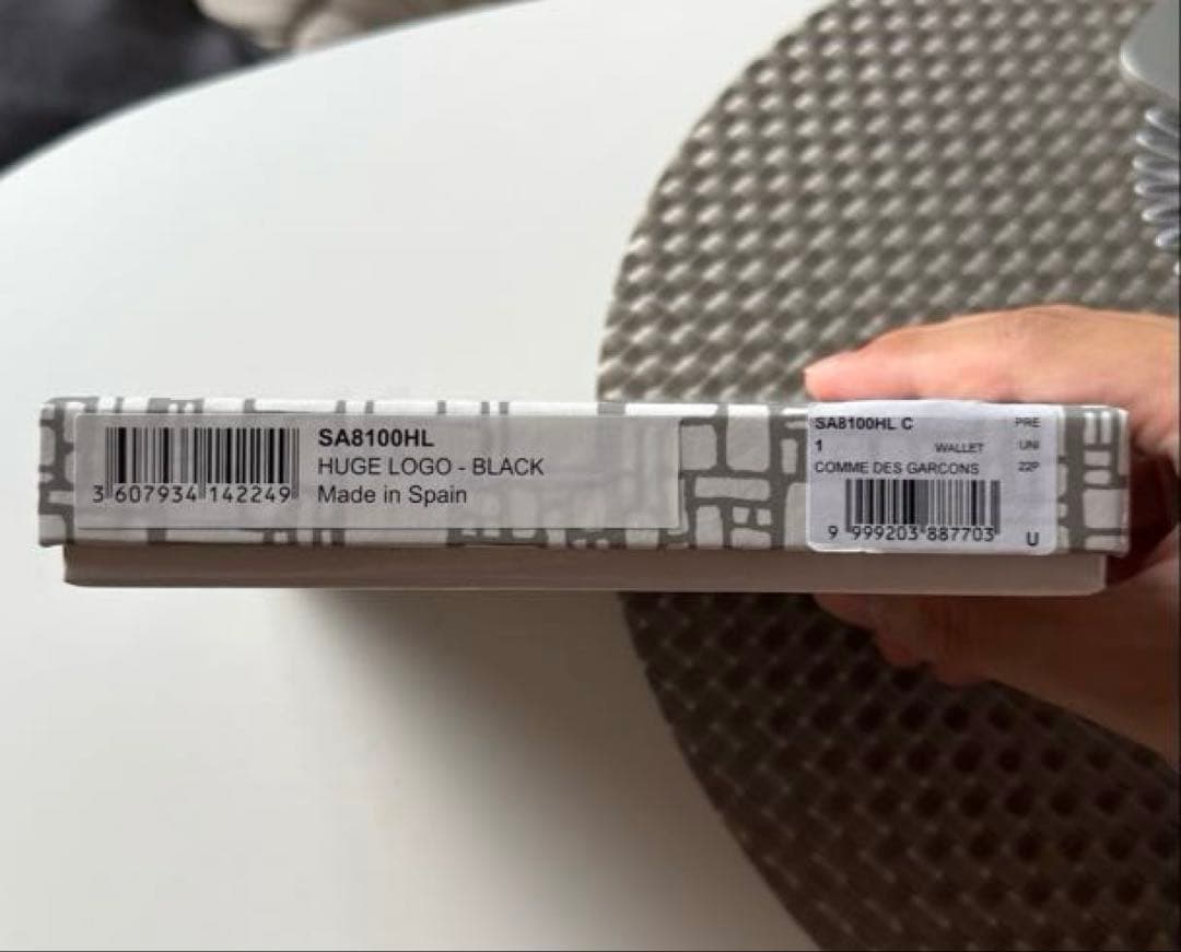 CDG WALLET Huge Logo コムデギャルソン ウォレット　財布