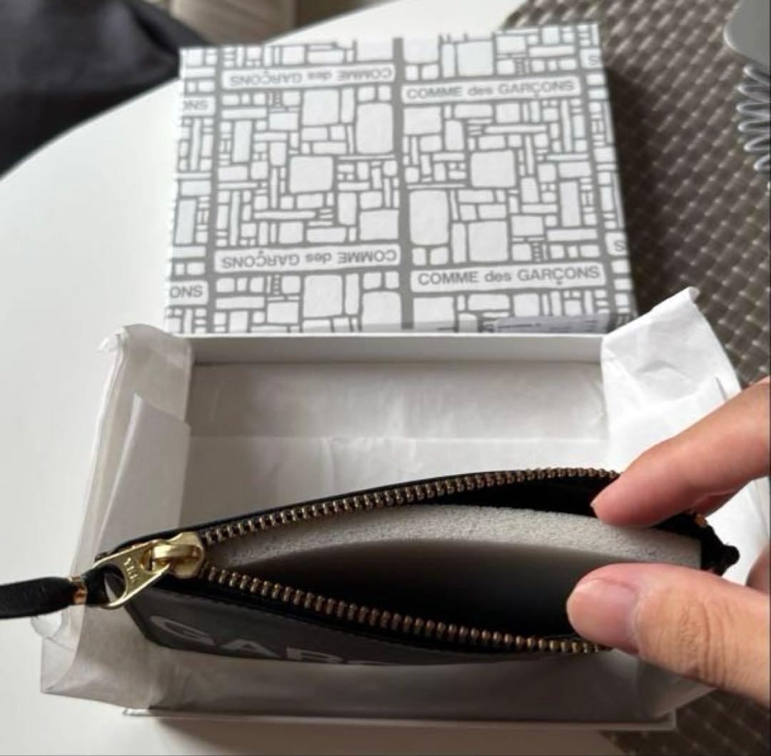 CDG WALLET Huge Logo コムデギャルソン ウォレット　財布