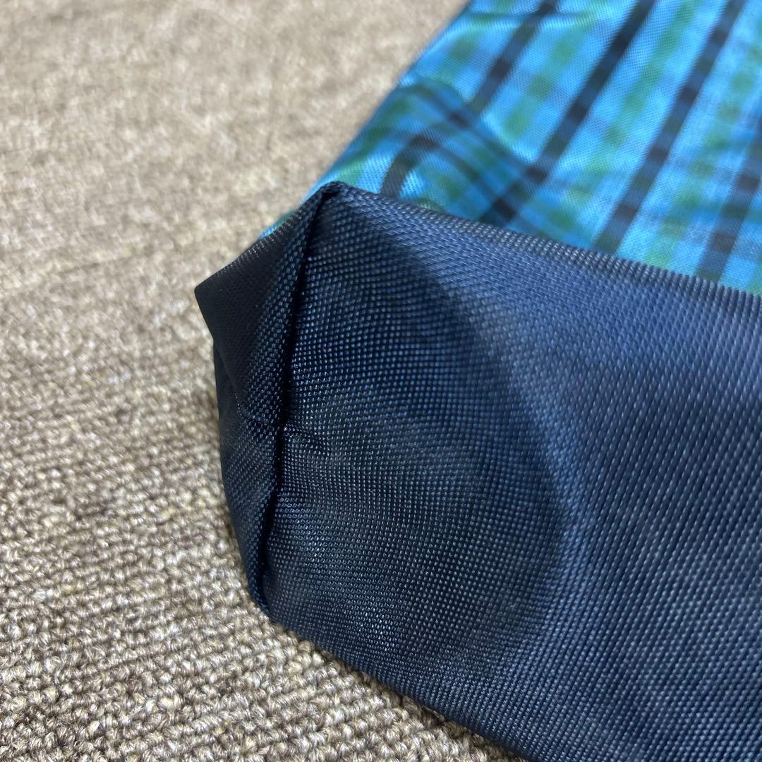 ファミリア　レッスンバッグ　青系ファミリアチェック　ファミちゃん　トートバッグ