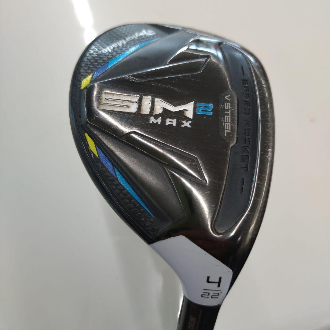 TaylorMade SIM2 MAX 4番ユーティリティ22°US
