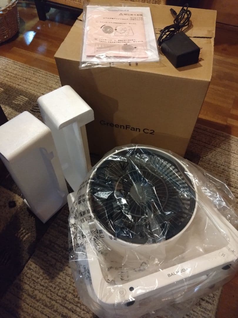 BALMUDA GreenFan C2 2020年製 【24時間以内発送】