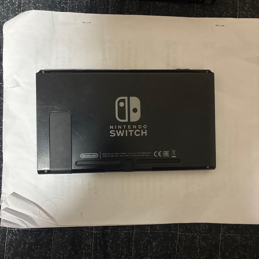 ジャンク品　ニンテンドースイッチ　ジョイコン ドッグ本体　ソフト　ケーブル