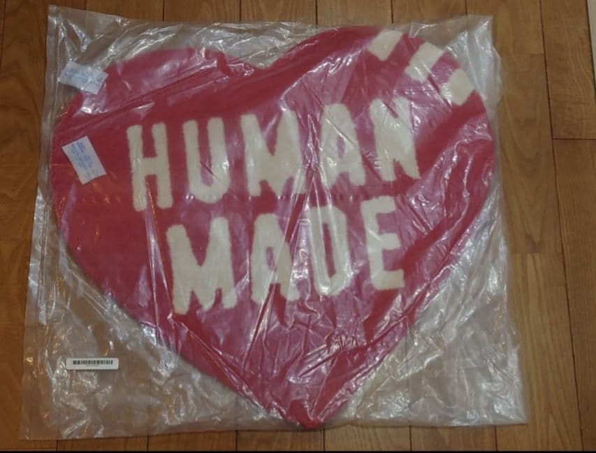 ラグ・カーペット HUMAN MADE HEART RUG MEDIUM RED
