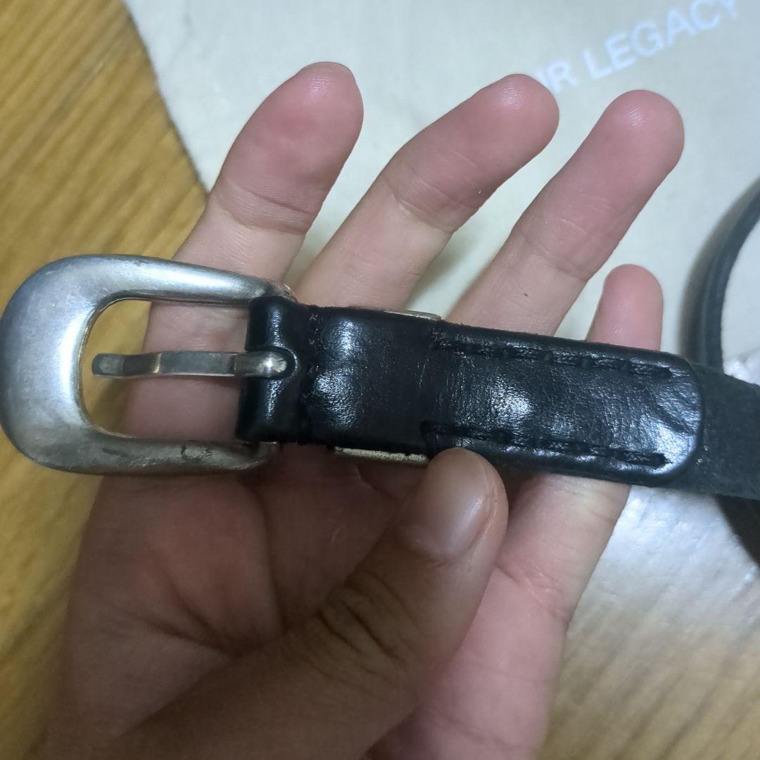 【正規品】Our Legacy ブラック ベルト 2CM