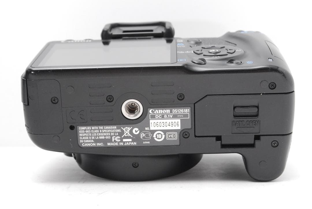 箱・取説付の安心一眼レフデビューセット　Canon Kiss X2　ライブビュー