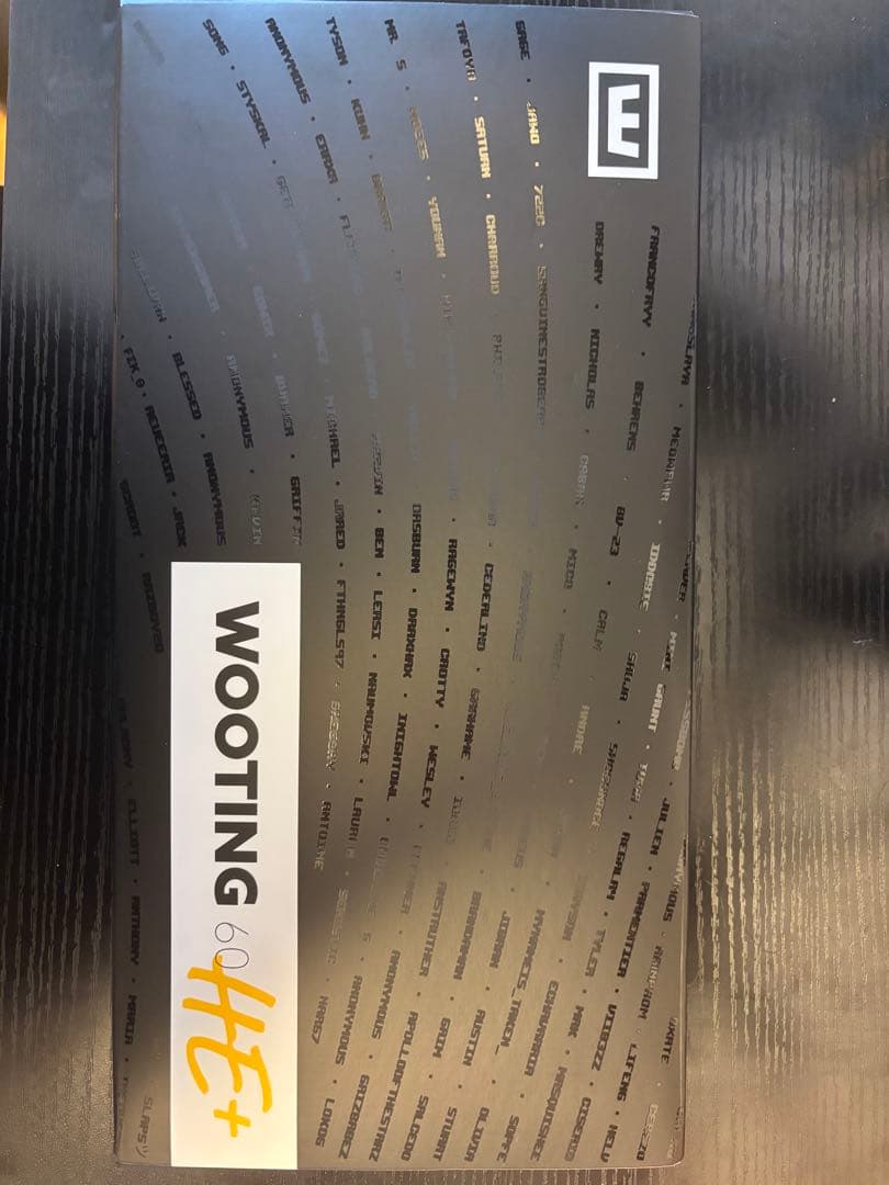 キーボード Wooting60he+