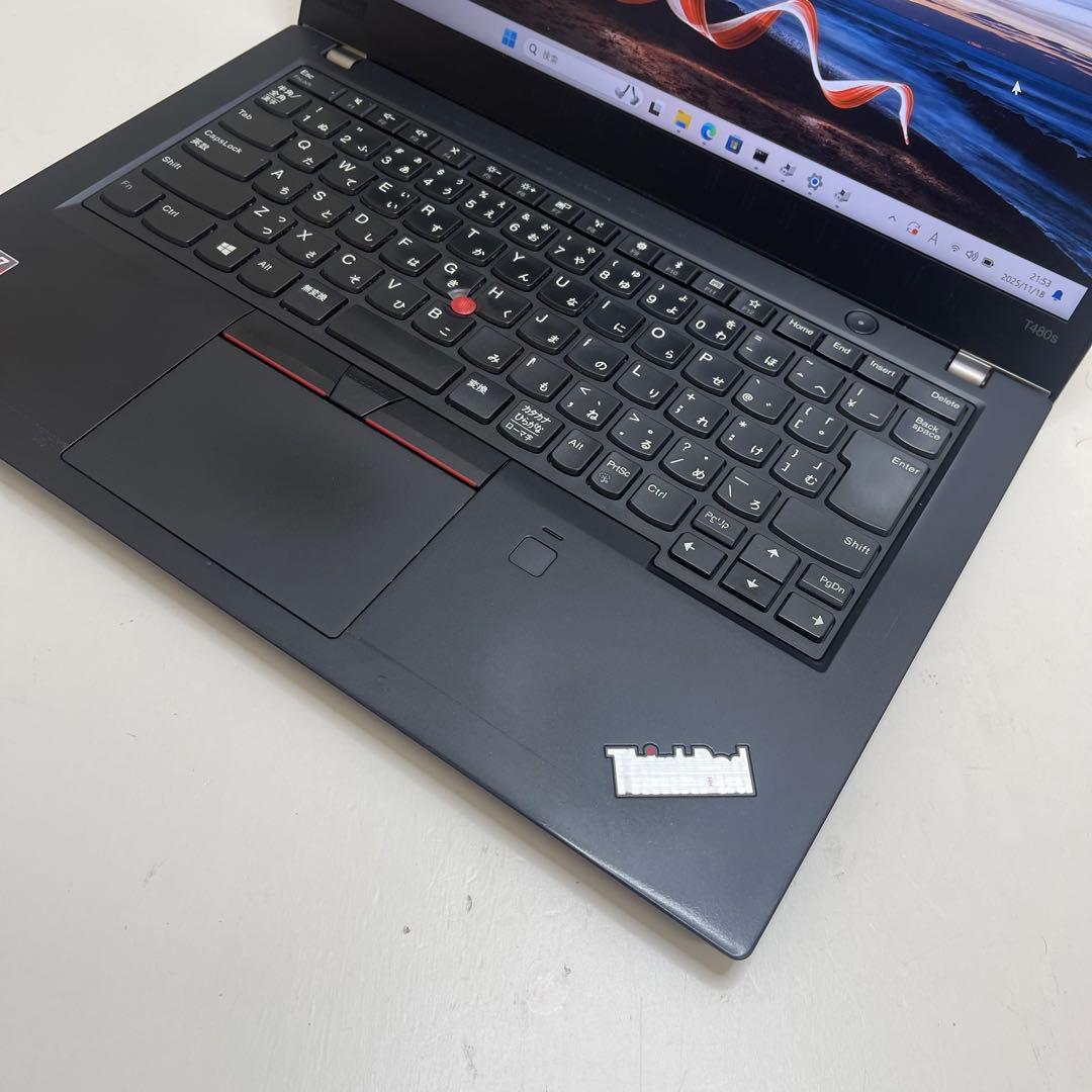 #472 レノボ Thinkpad T480s i5-8250U 16GB