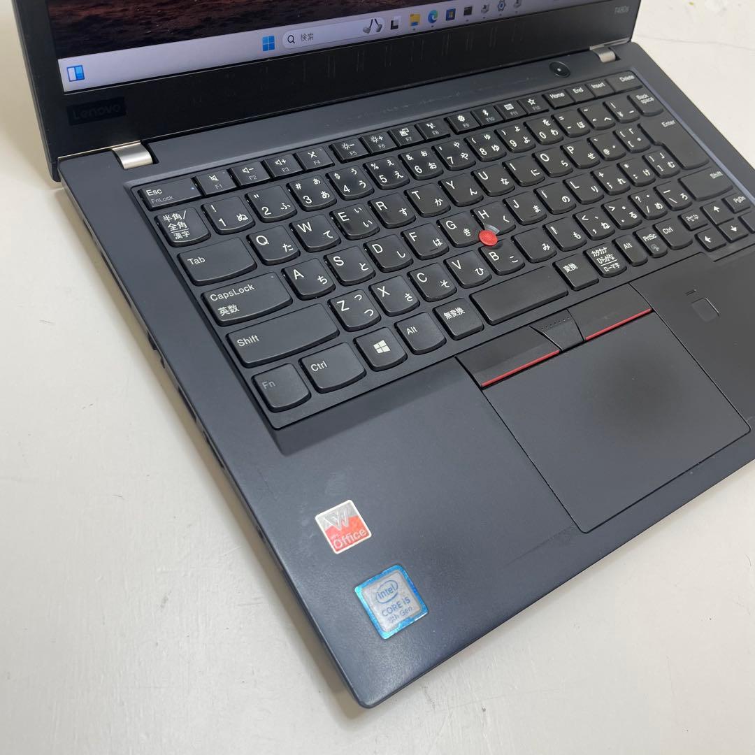 #472 レノボ Thinkpad T480s i5-8250U 16GB