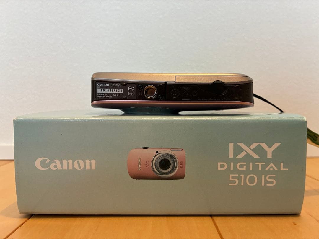 Canon IXY DIGITAL 510 IS 箱付 動作確認済 美品