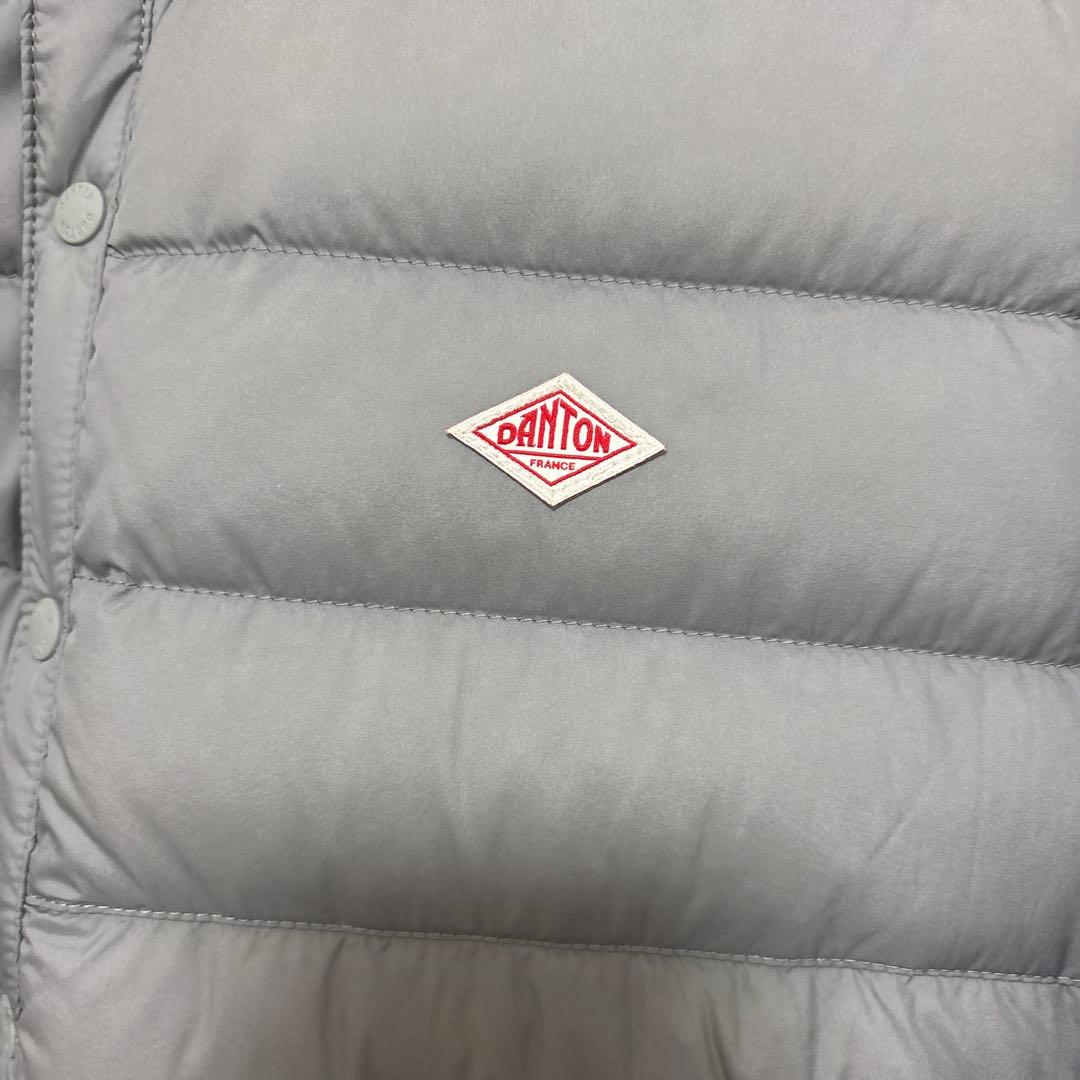 新品　DANTON グレー ダウンジャケット