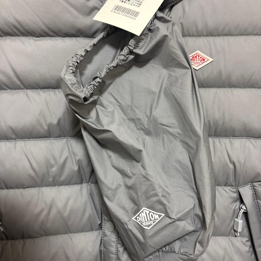 新品　DANTON グレー ダウンジャケット