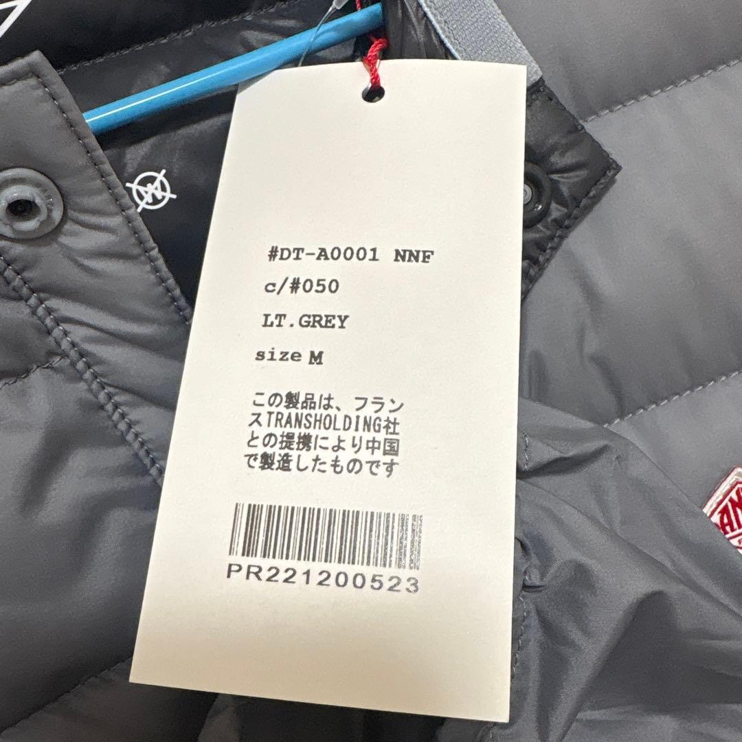 新品　DANTON グレー ダウンジャケット