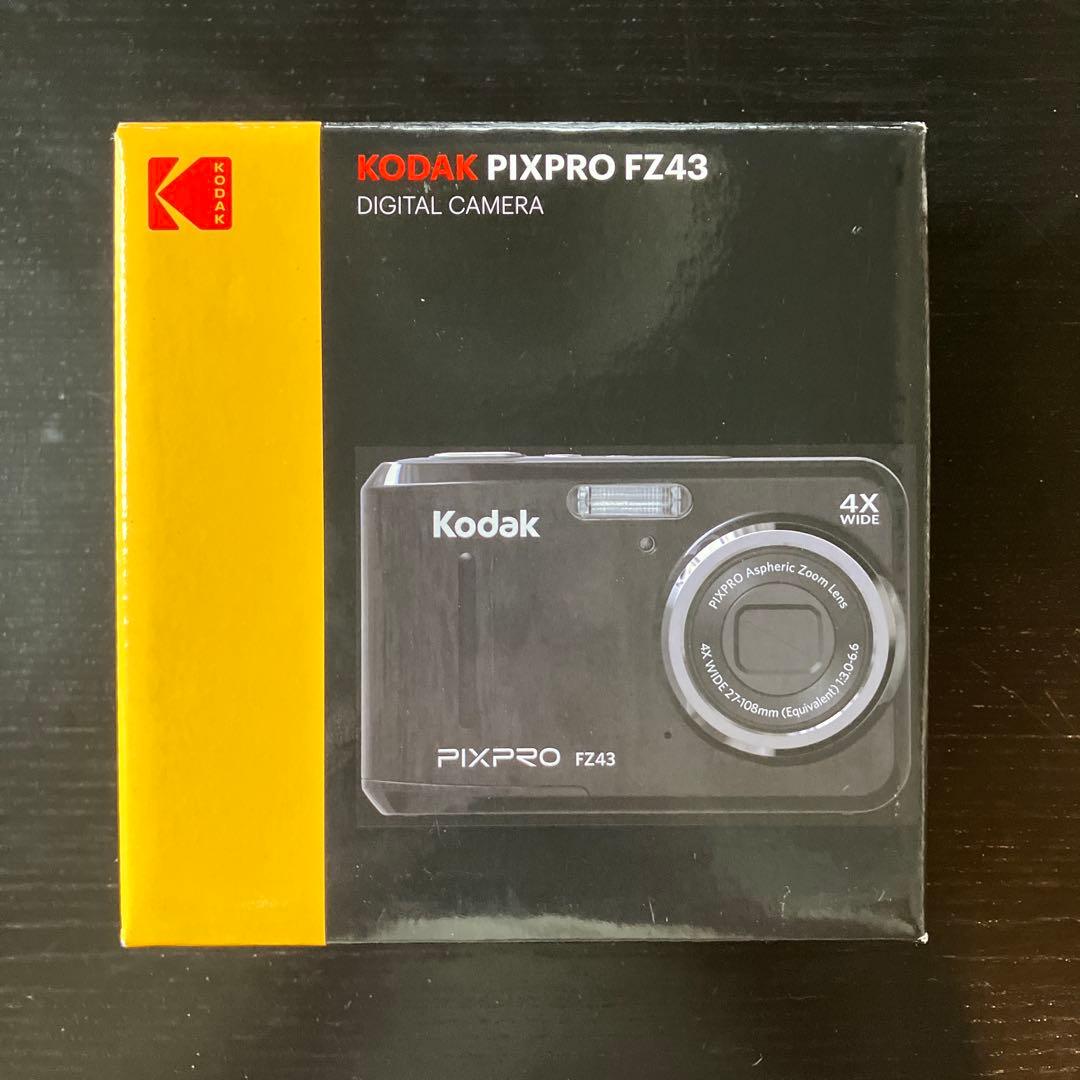 【新品保証付】KODAK PIXPRO FZ43 デジタルカメラ ブラック