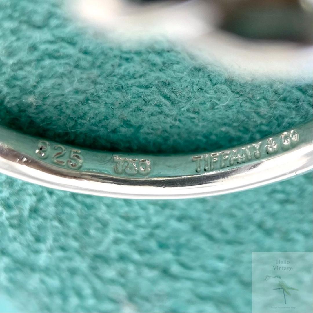 オールドティファニー 14.5号 ラブノット コンビ リング YC2fe