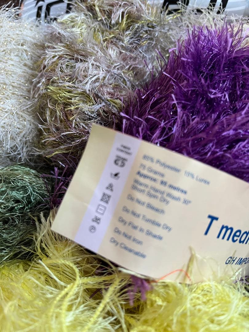 ハワイアンリボンレイ材料 ヤーンセット④