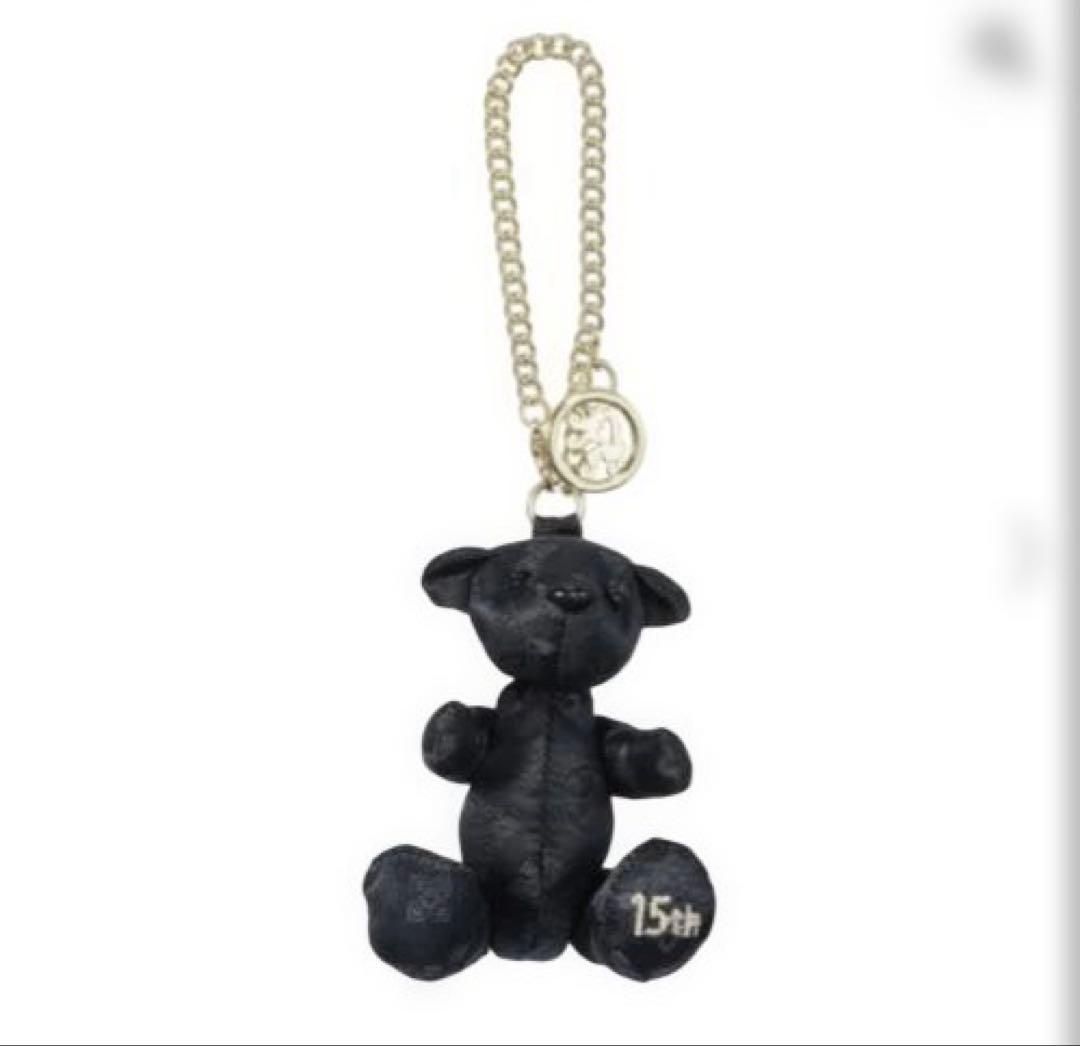 クリスチャン オリビエ撥水ジャガード 2ウェイボストン バッグ＆ベアーチャーム