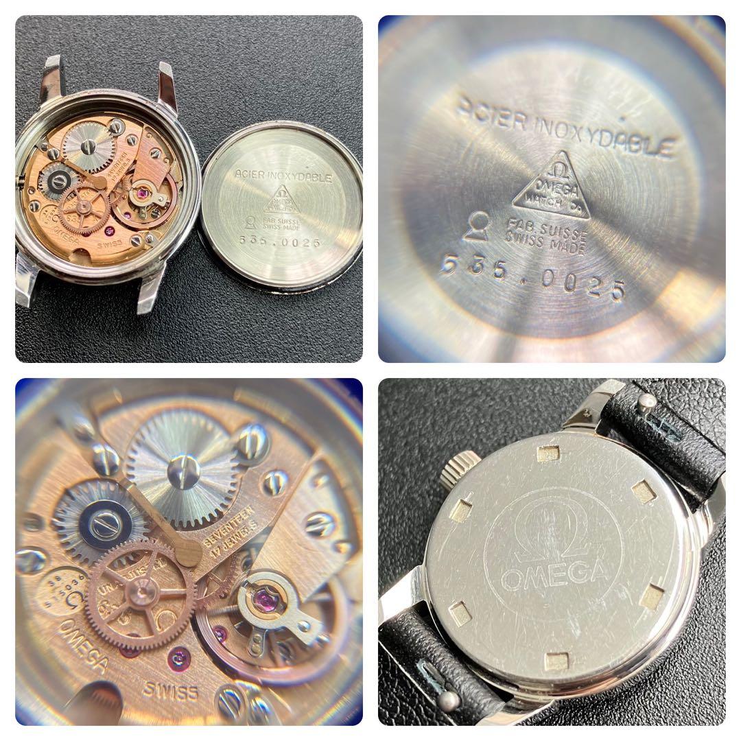 【良品 正規品】オメガ 腕時計 ジュネーブ アンティーク 手巻き Ω 可動品