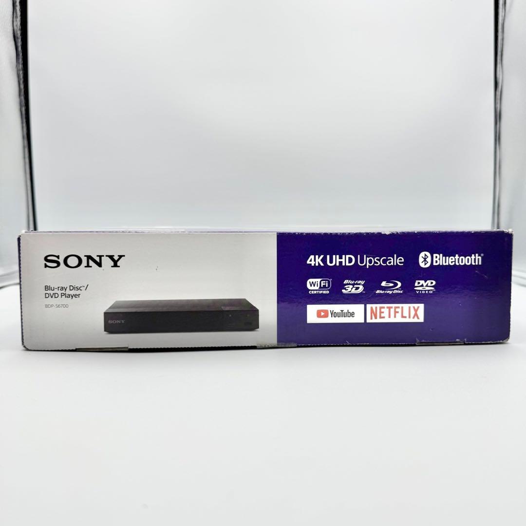 『美品』SONY 4K ブルーレイプレーヤー 本体 BDP-S6700