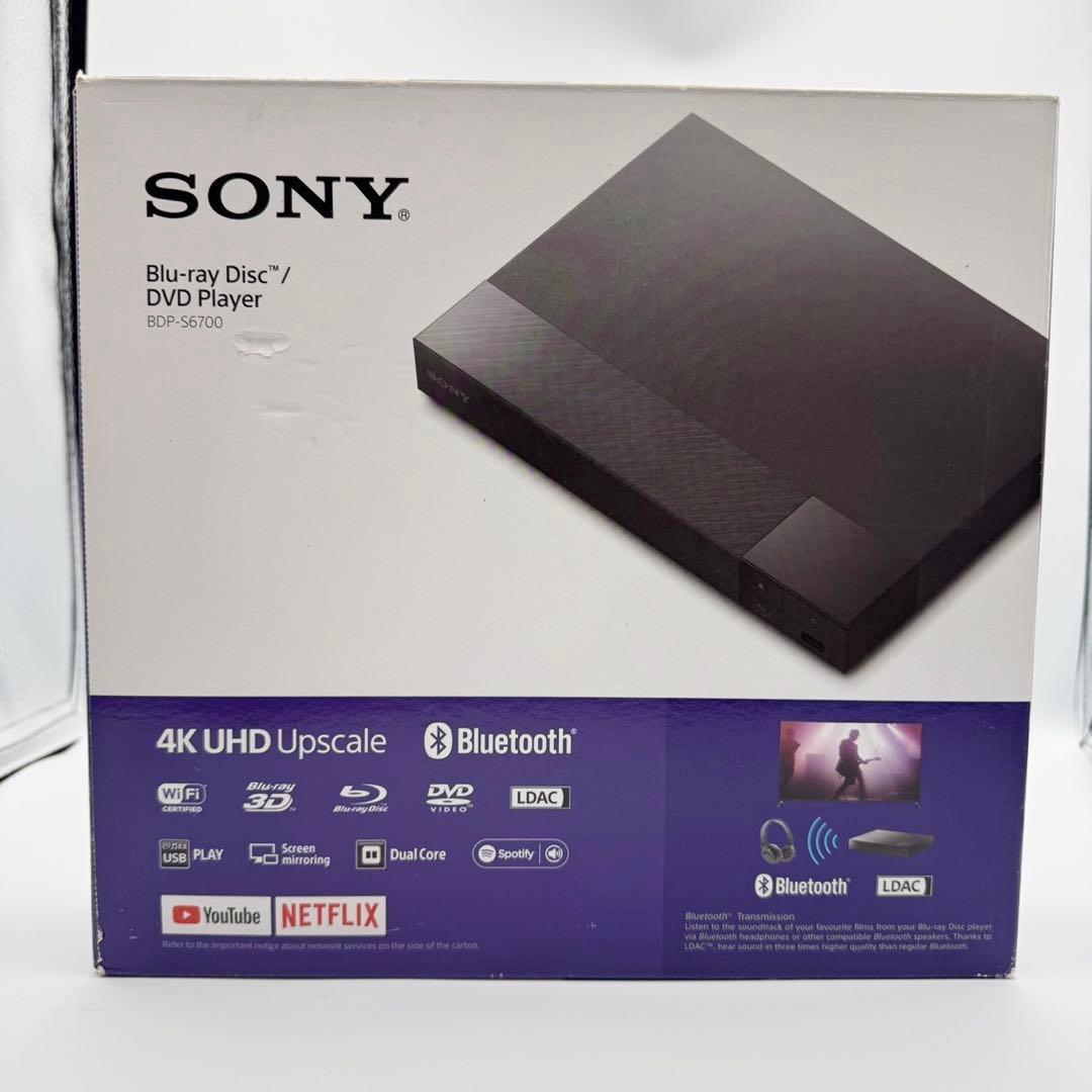 『美品』SONY 4K ブルーレイプレーヤー 本体 BDP-S6700