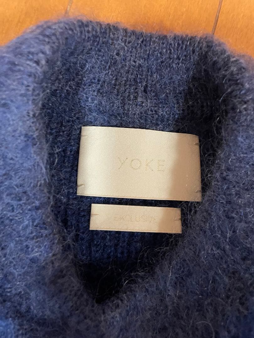 YOKE Gradation Border ニットmargin別注　洋一郎