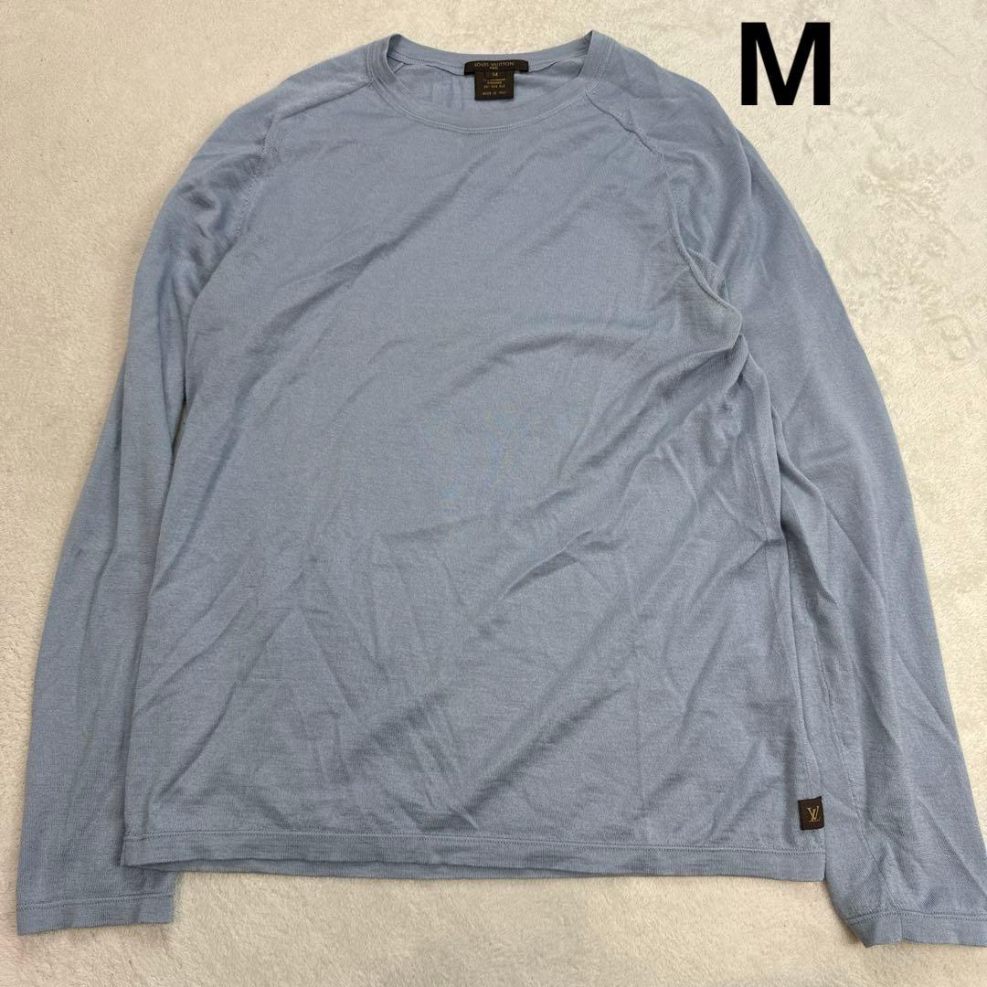 ルイヴィトン　カシミヤ70%/シルク30% ニット　Mサイズ　イタリア製