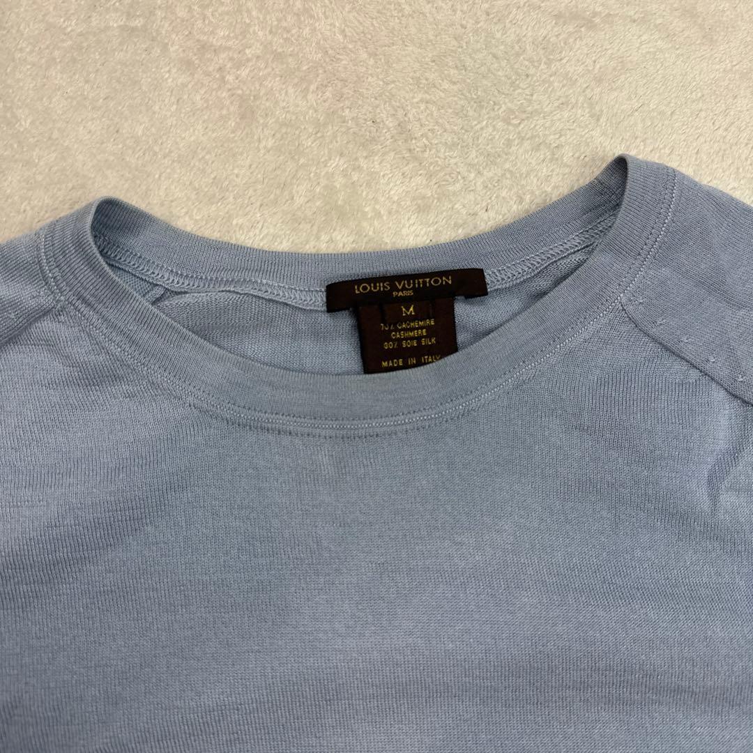 ルイヴィトン　カシミヤ70%/シルク30% ニット　Mサイズ　イタリア製