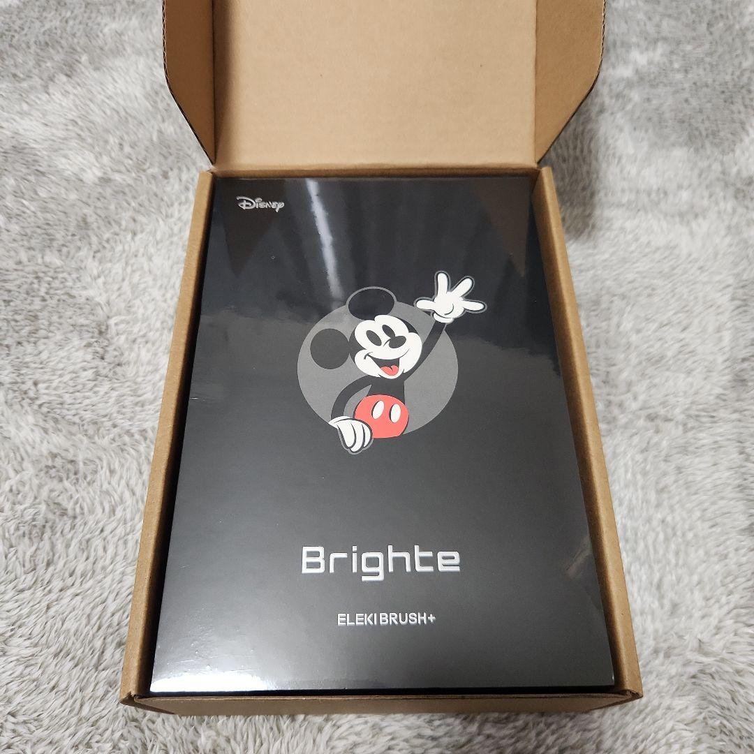 【新品未開封】Brighte　ELEKI BRUSH＋ミッキーマウス限定デザイン