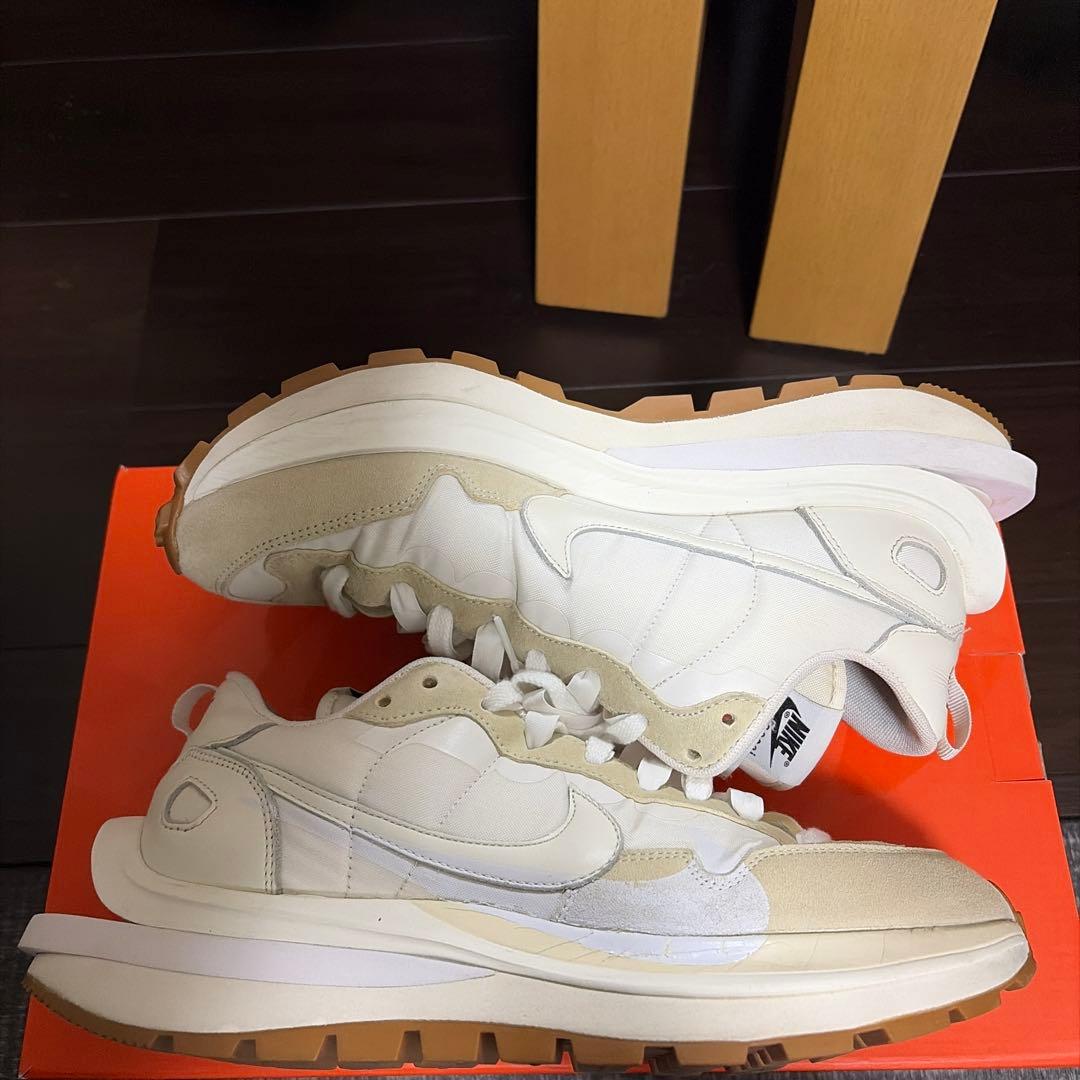sacai × Nike Vapor Waffle White Gum