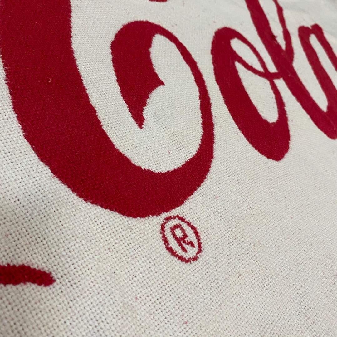【激レア】Coca-Cola ヴィンテージラグマット　コカコーラ　インテリア雑貨