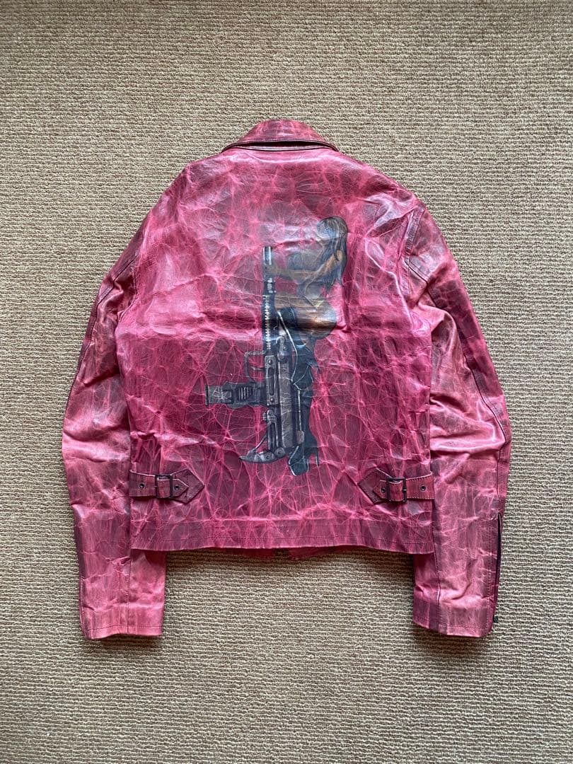 超激レア Y's for men × Justin Davis レザージャケット