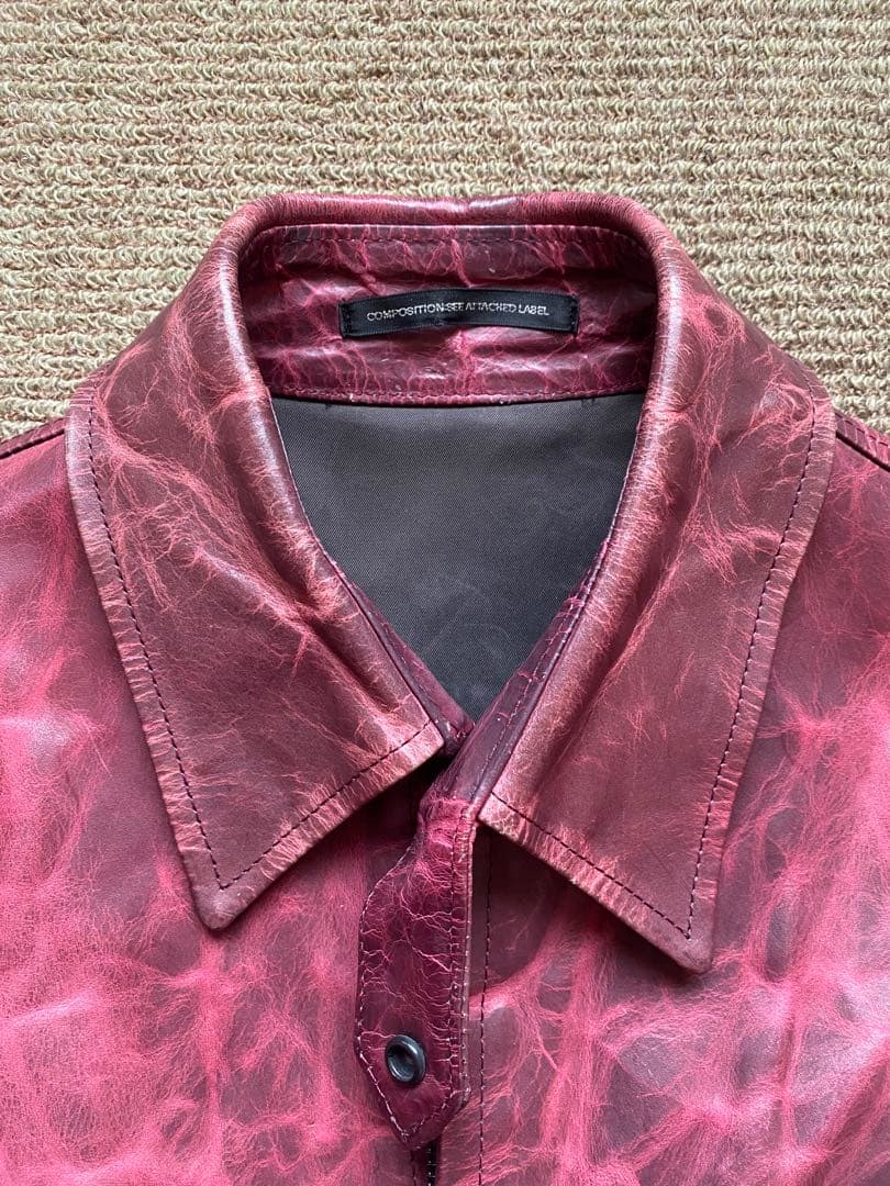 超激レア Y's for men × Justin Davis レザージャケット