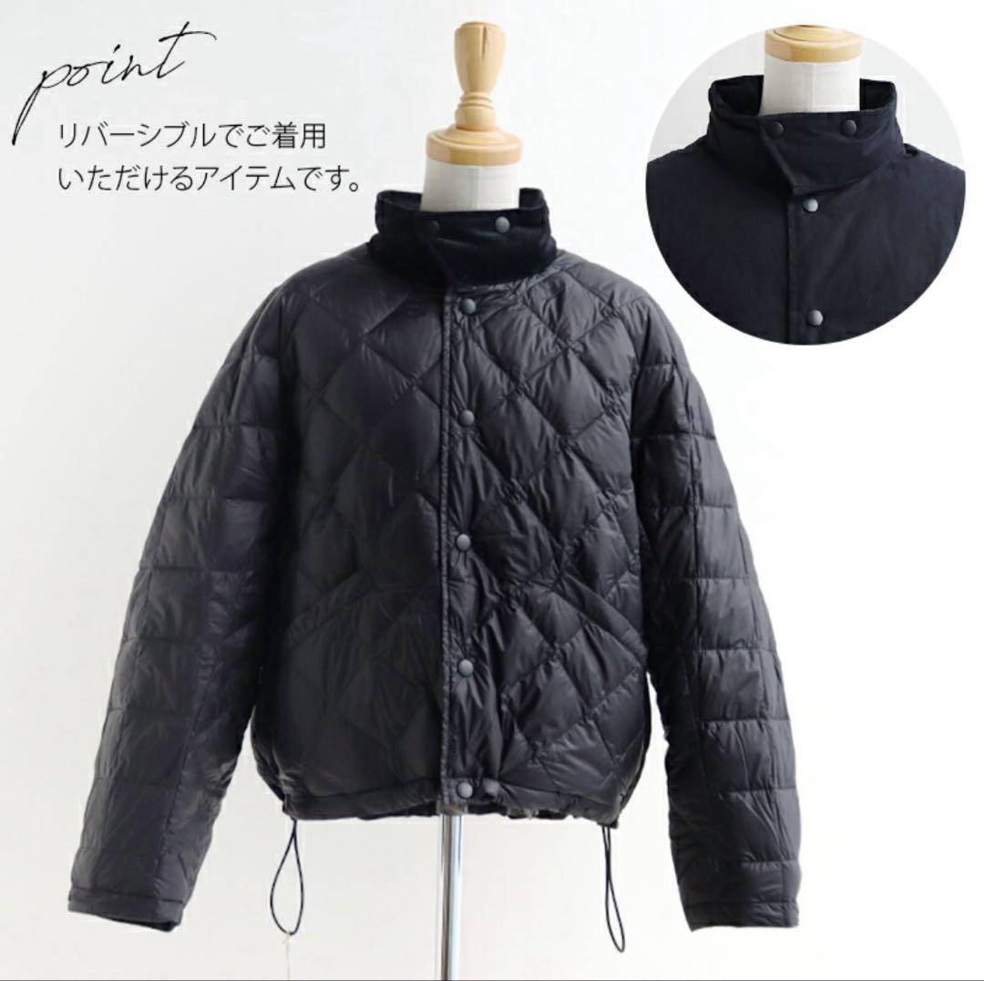 【新品未使用】REMI RELIEF レミレリーフ スタンドカラーコーチダウン