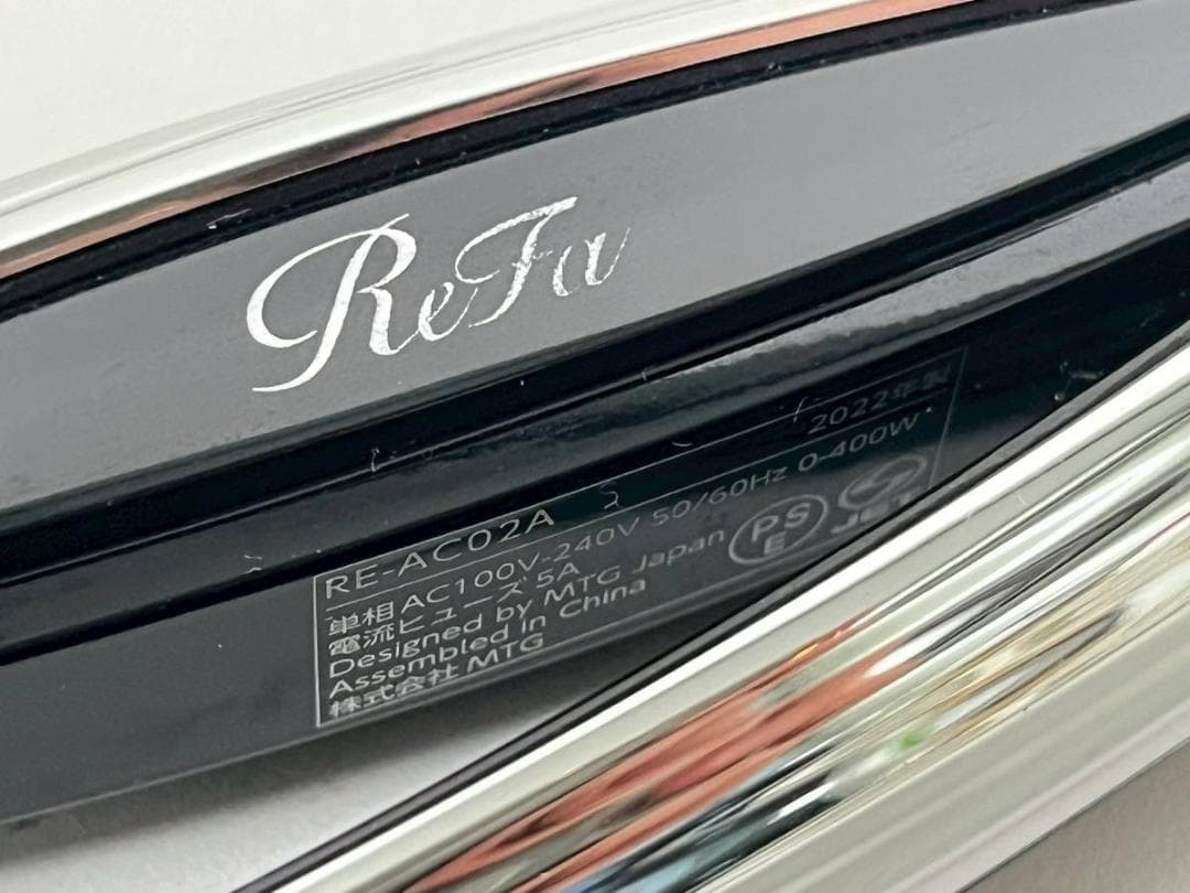 ヘアアイロン ReFa BEAUTECH STRAIGHT IRON RE-AC02A