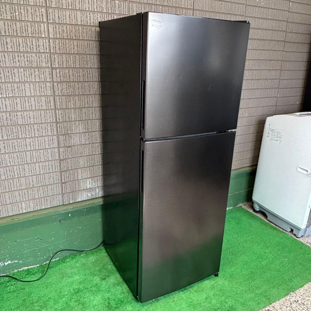 2020年製 201L 冷蔵庫 大きめ おしゃれガンメタ【地域限定配送無料】